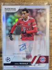 2022-23 Topps Jamal Musiala Platinum Curated UEFA Soccer Cards Checklist 16