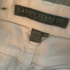 LAUREN JEANS CO. RALPH LAUREN WHITE CROPPED STRETCH JEANS 4-EUC — photo 3