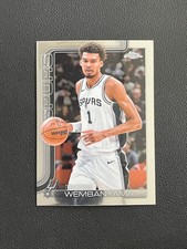 Victor Wembanyama 2025-26 Topps Chrome Base # 221