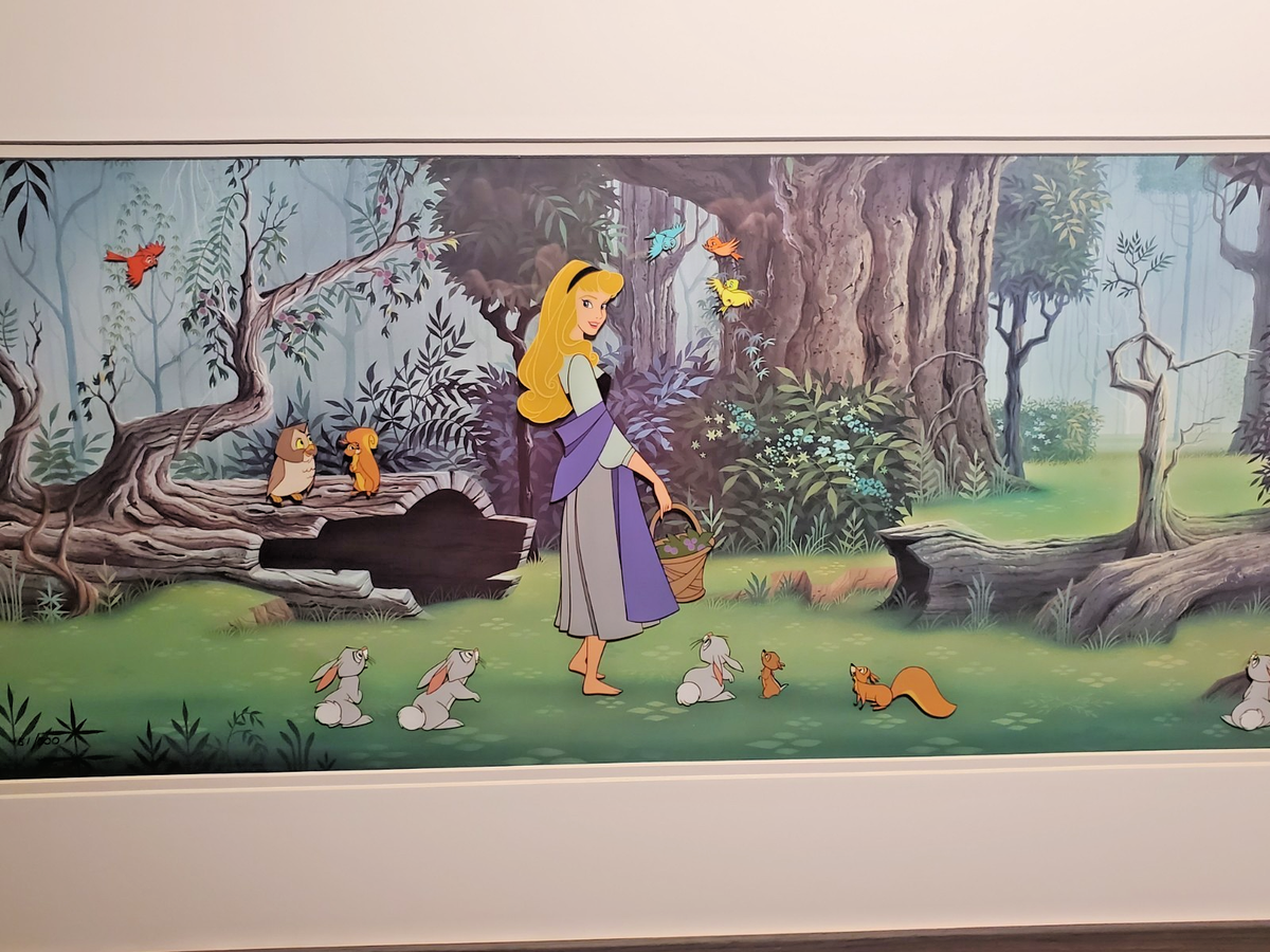 🟢 Disney Sleeping Beauty Limited Ed Hand Painted cel Briar Rose