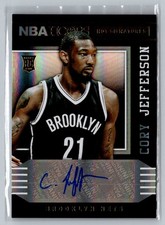 2014-15 Hoops #99 Cory Jefferson Hot Signatures A1c