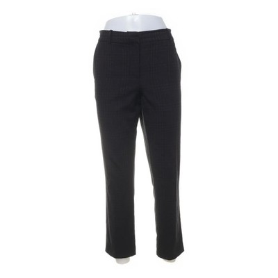 H&M, Stoffhose, Größe: 38, Schwarz, Elasthan/Polyester/Viskose, Karo, Damen #mrI