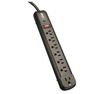 TRIPP LITE 7-Outlet Surge Suppressor - 7 x NEMA 5-15R - 1.80 kVA - 1080 Joules