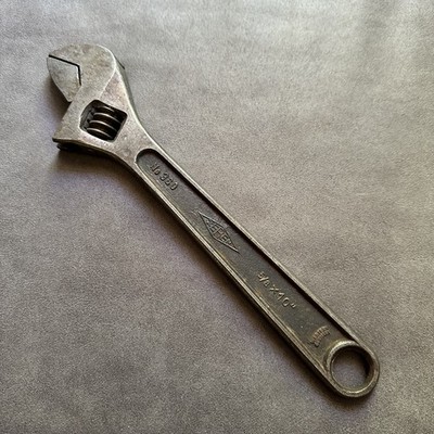 VINTAGE 5/8 x 10'' NO.360 ZEREM SHIFTER ADJUSTABLE WRENCH TOOL MADE IN GERMANY