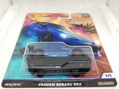 Hot Wheels Street Tuners Pandem Subaru BRZ Car Culture Case 956l