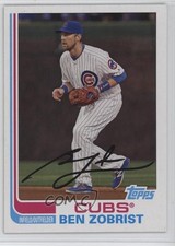 2017 Topps Archives 1982 Ben Zobrist #198 f2v