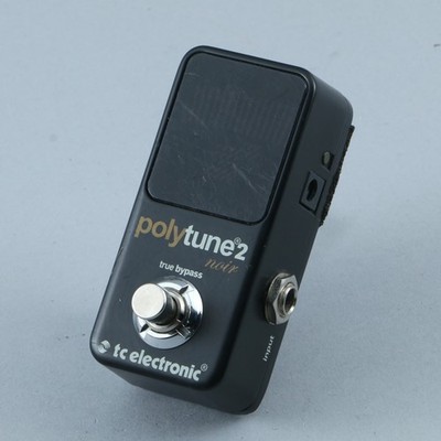 TC Electronic Polytune 2 Mini Noir Tuner Guitar Effects Pedal P-30543