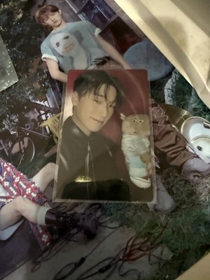 ATEEZ San 'Chill Guy' photocard from the Golden Hour Part 3