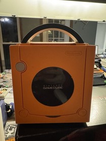 Nintendo GameCube Orange Spice Console Controller Game Boy Player Original Box