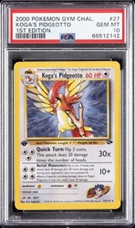 Koga's Pidgeotto 27/132 Gym Challenge 1st Edition Rare