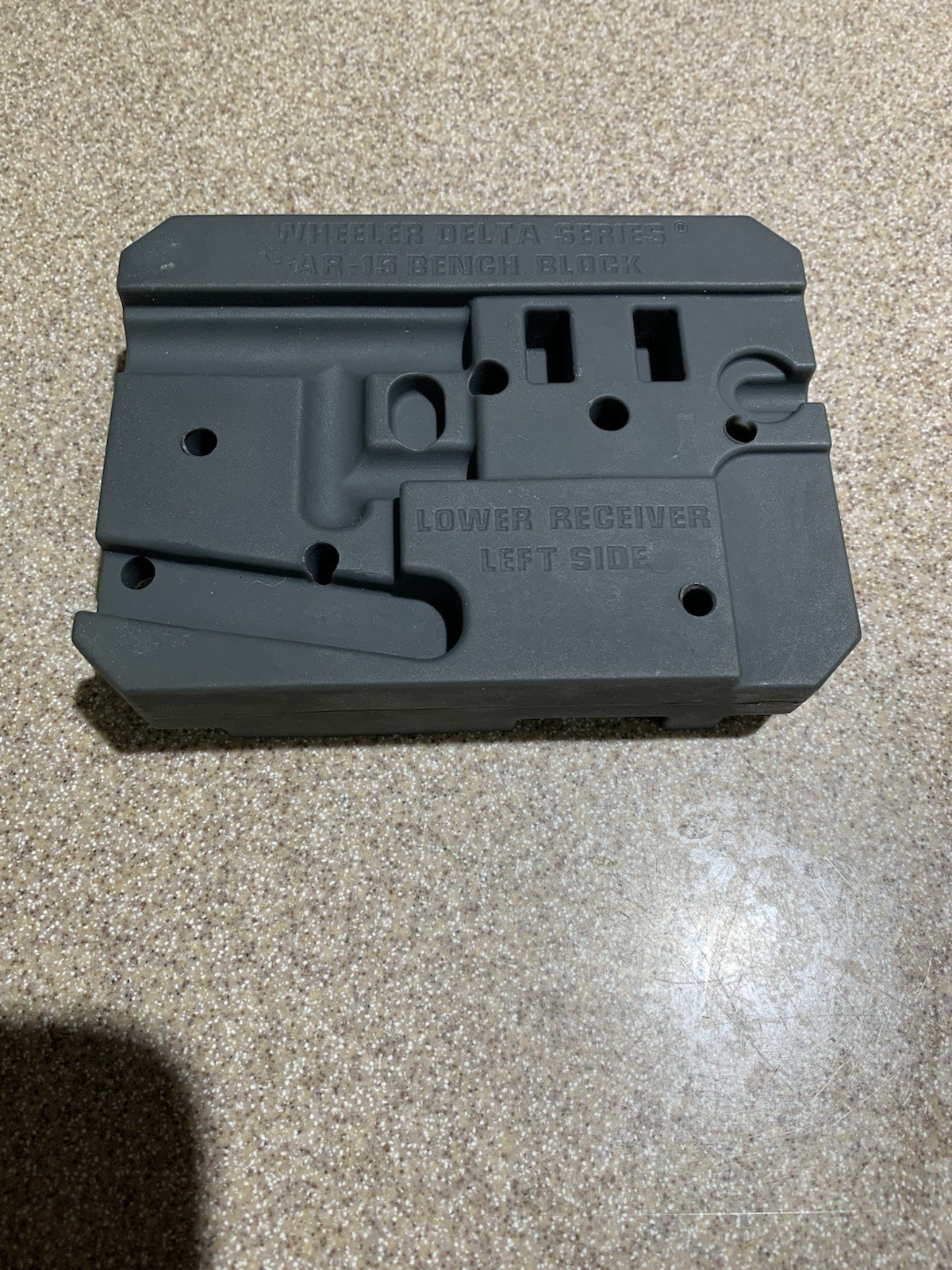 Wheeler Delta Series AR-15 Bench Block Gunsmith Tool Polyurethane Vise Block EUC