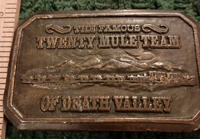 Belt Buckle - Twenty Mule Team