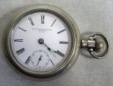 1902 New York Standard Pocket Watch, 18s, 7j, Serviced and Running Strong (53)