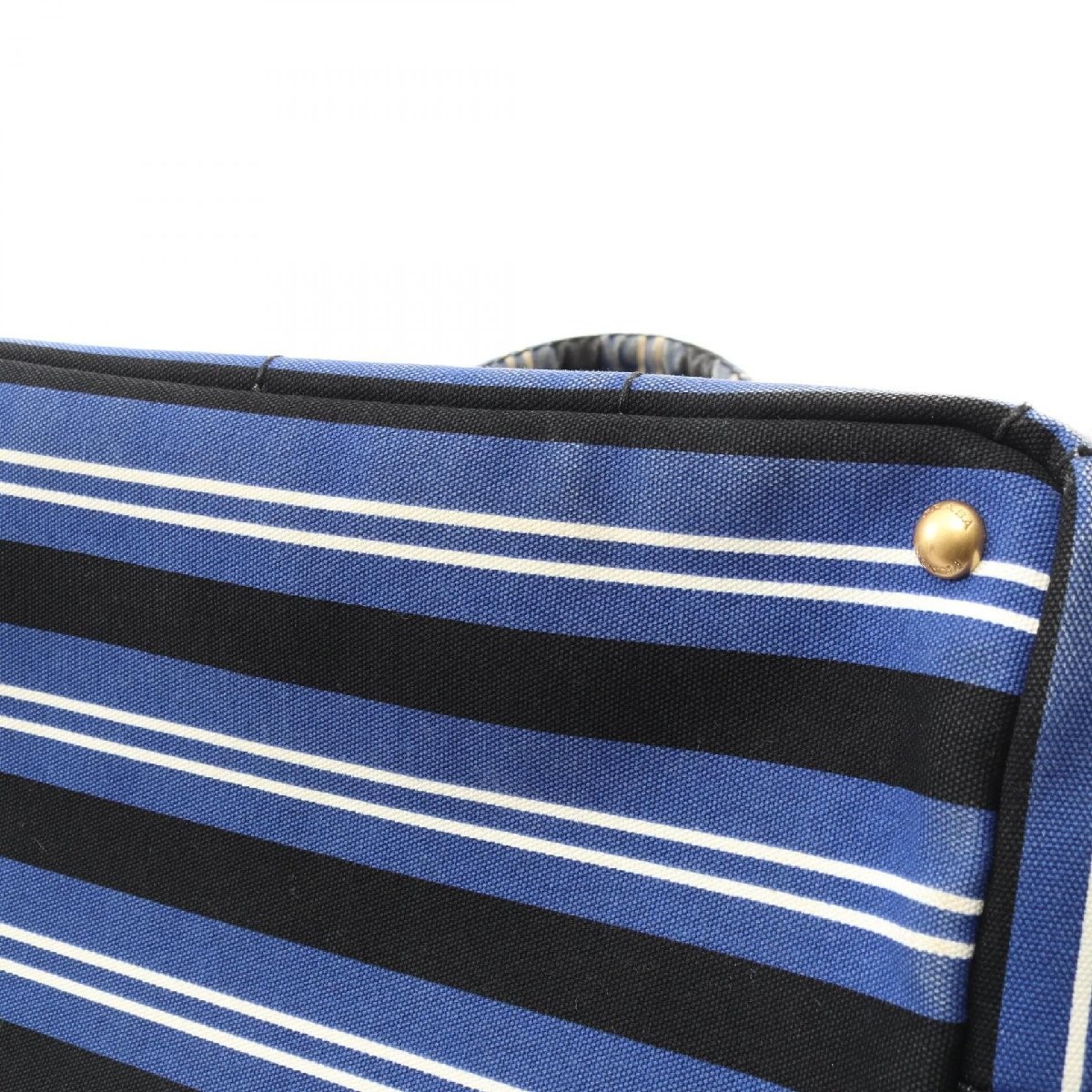 PRADA CANAPA  Canvas Tote Bag Used Ladies from japan thumbnail 10