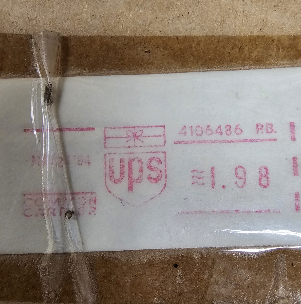 Vintage Levi's 501 2-sided sign in original packaging shipped in