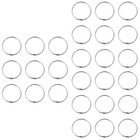  60 pcs Round Curtain Rings Shower Curtain Circular Ring Circular Curtain Rod
