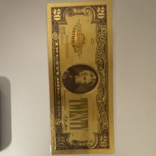 $20 Gold Certificate WR399999 Uncertified Ungraded
