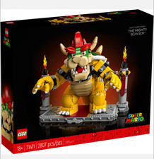 New Sealed Genuine LEGO Super Mario The Mighty Bowser RETIRED/SOLD OUT 71411