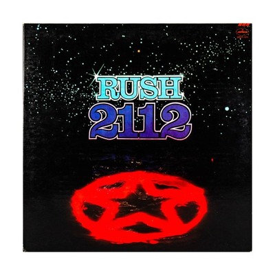 Polygram Vinyl Records Rush - 2112 w/Ticket Stub VG+/NM