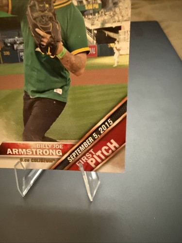 2016 Topps #FP-4 Billy Joe Armstrong First Pitch (Serie 2) Oakland Athletics - Bild 4 von 10