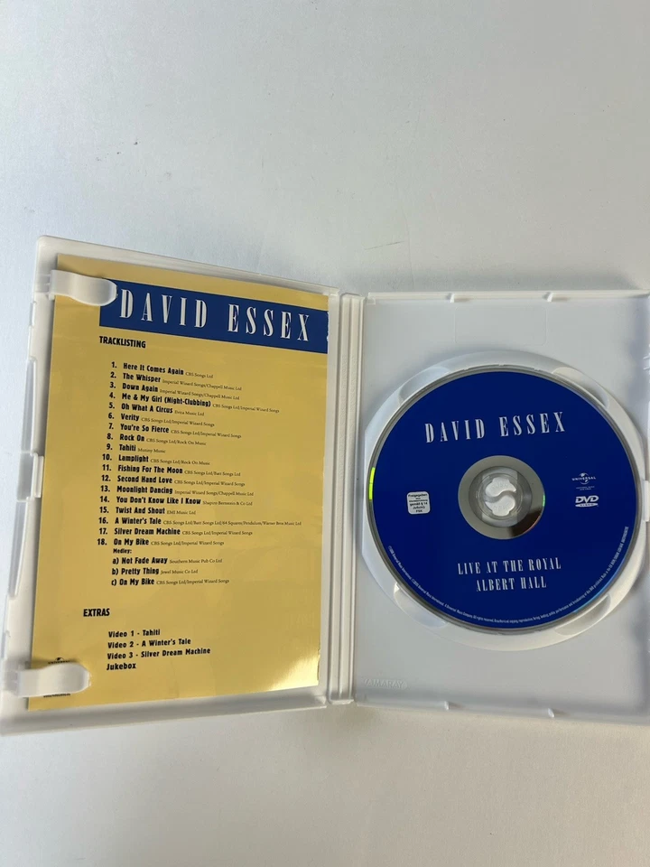 David Essex DVD Live At The Royal Albert Hall Music Concert - Image 4 of 4