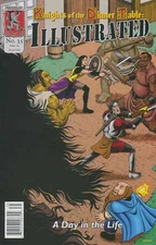 Knights of the Dinner Table Illustrated #35 VG; Kenzer and Company | low grade c