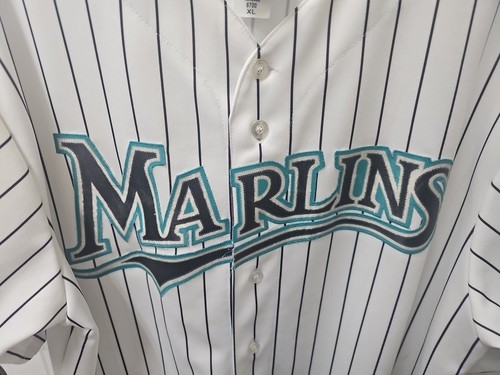 Officially Licensed Magestic MLB Florida Marlins Baseball Shirt XL NWOT - Picture 3 of 9