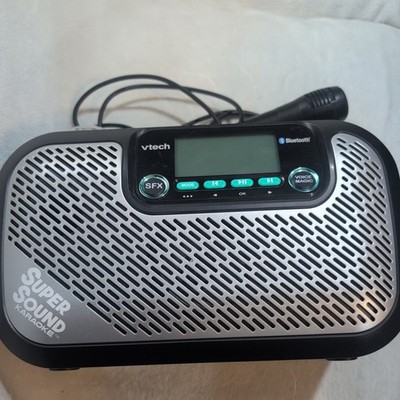 VTech Super Sound Karaoke Portable Bluetooth, 1 Mic Included, Party Lights, Used