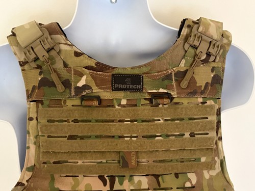 Tactical Vest PROTECH FirstSpear Plate Rack Armor Carrier XL Multicam Laser Cut - Picture 12 of 22