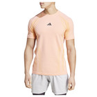 adidas Tennis Pro Seamless Crew Neck Short Sleeve Athletic T-Shirt Mens Pink Cas