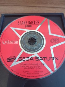 Starfighter 3000 Sega Saturn PAL complete with manual