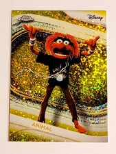 2025 Topps Chrome Disney #124 Animal Gold Glitter 