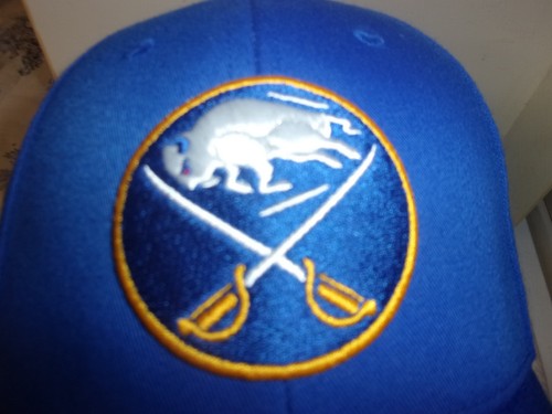 NHL Buffalo Sabres Adidas Brand Embroidered Baseball Hat - Picture 2 of 7