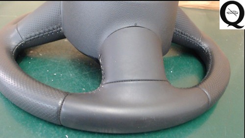 Lederlenkrad für Airbag Audi B8 Bj 2010 - Bild 11 von 12