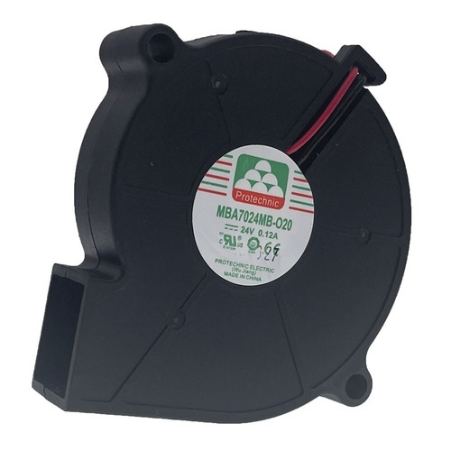 MBA7024MB-O20 DC Gebläse Turbo Lüfter 24V 0,12A 7020 - 76,5x70x20mm, Dual Kugellager - Bild 1 von 4