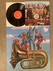 The BEATLES Sgt. Pepper's LP Capitol 1976 Vinyl ORANGE Label w/extra Poster