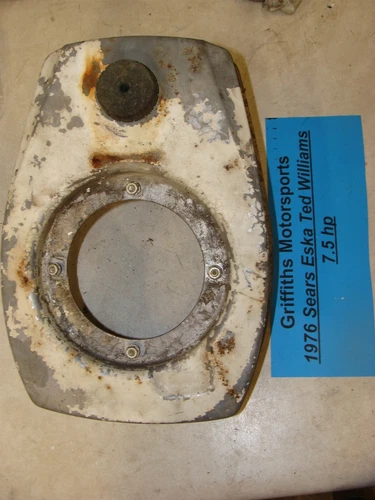 1976 Sears Gamefisher Ted Williams outboard Eska 7.5hp 217-58591-1 gas fuel tank
