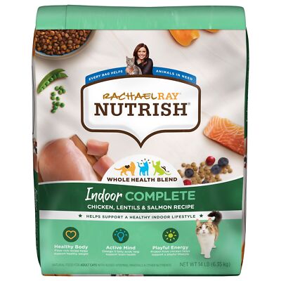 Rachael Ray Nutrish Indoor Complete Premium Natural Dry Cat Food