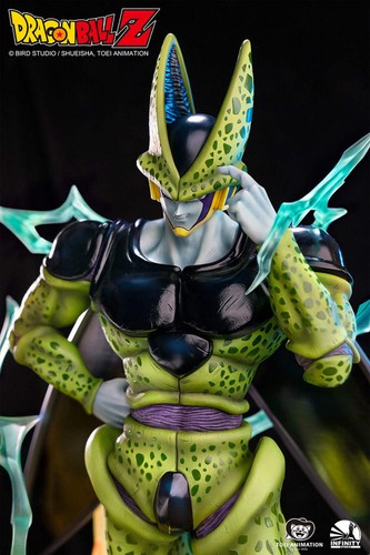 STATUE FIGURE À ÉCHELLE ¼ DE CELL PARFAIT DE DRAGON BALL Z D'INFINITY STUDIO - Photo 2/12