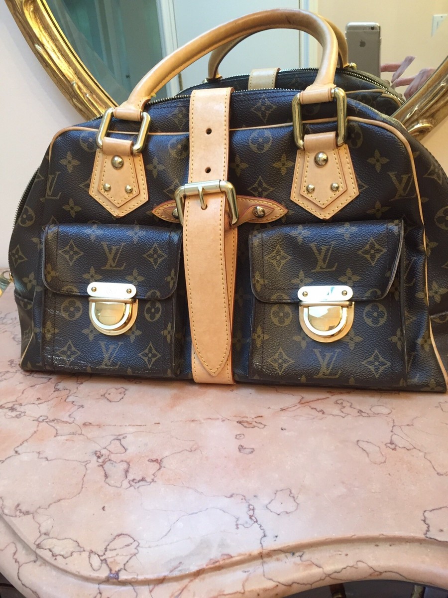 Authentic Louis Vuitton Monogram Manhattan GM | eBay Authentic Louis Vuitton Monogram Manhattan GM | eBay