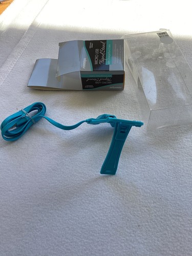 PowerXcel Micro USB Tripod Stand w/Charge/Sync Cable for Android,Baby Blue - Picture 2 of 6