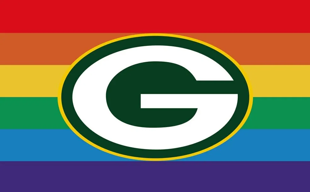 Green Bay Packers Pride Flag 3x5ft Banner Polyester American Football  packers094
