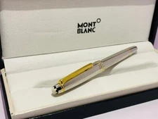 Montblanc Star walker Stainless Steel Roller ball Pen Black Ink - Refurbished