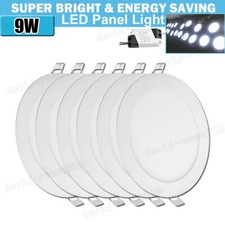 6Pack 5Inch LED Ceiling Lights Ultra-Thin Recessed Retrofits Kit 6000K Daylight