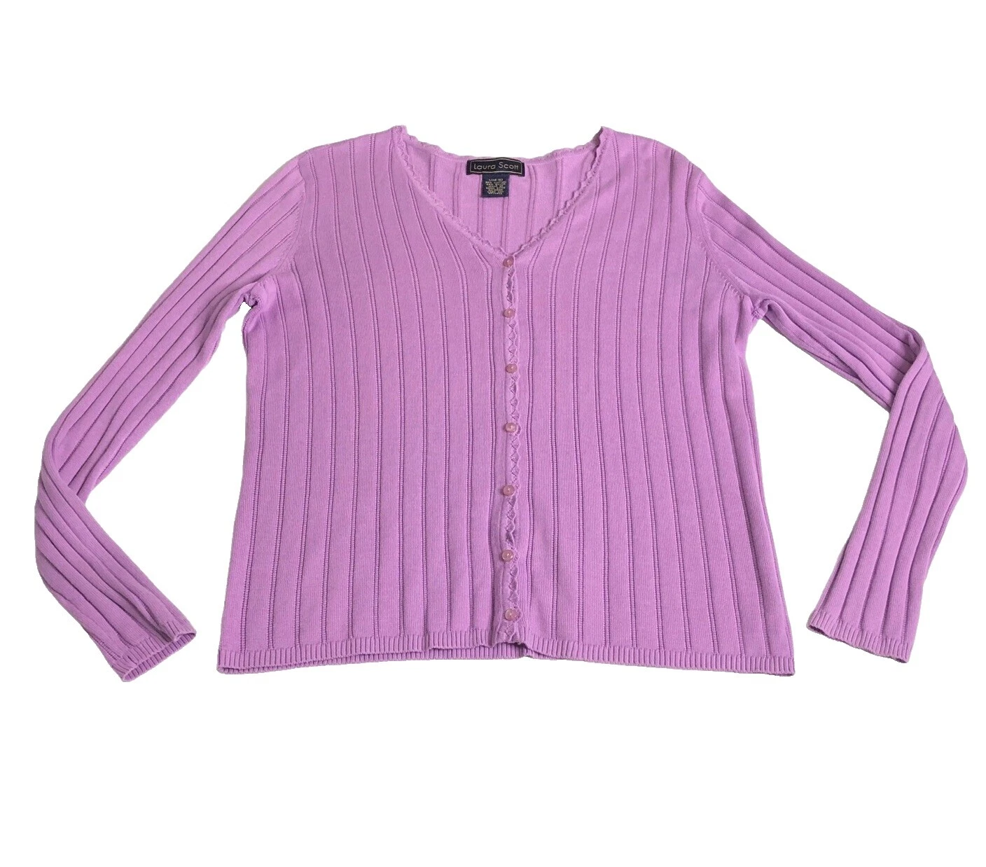 Laura Scott Solid Sweaters for Women