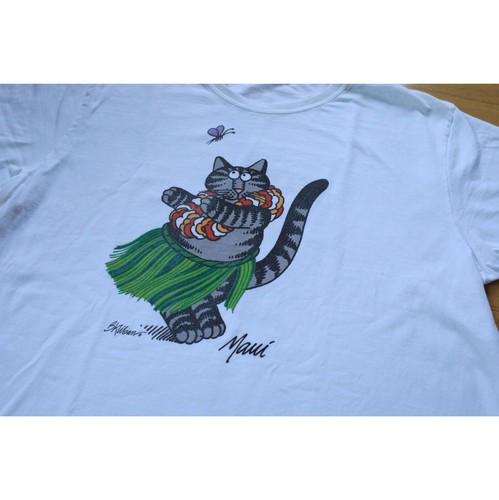 Bkliban Maui Hawaii Beach Summer Grunge Graphic T shirt Vintage Skater White, XL - Picture 2 of 6