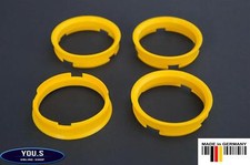 4 X Bague de Centrage 72,6 - 65,1 MM pour Citroen Opel Peugeot Volvo Alfa Keskin