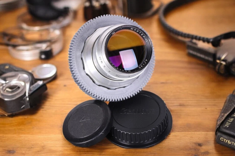 Jupiter-11 135mm f/4 Lens Rangefinder M39 Mount for Fed, Zorki - Image 4 of 4