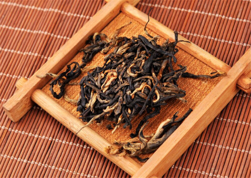 Premium Dian Hong gemme d'oro melone dorato gongfu dianhong Yunnan tè nero 500 g - Foto 8 di 9
