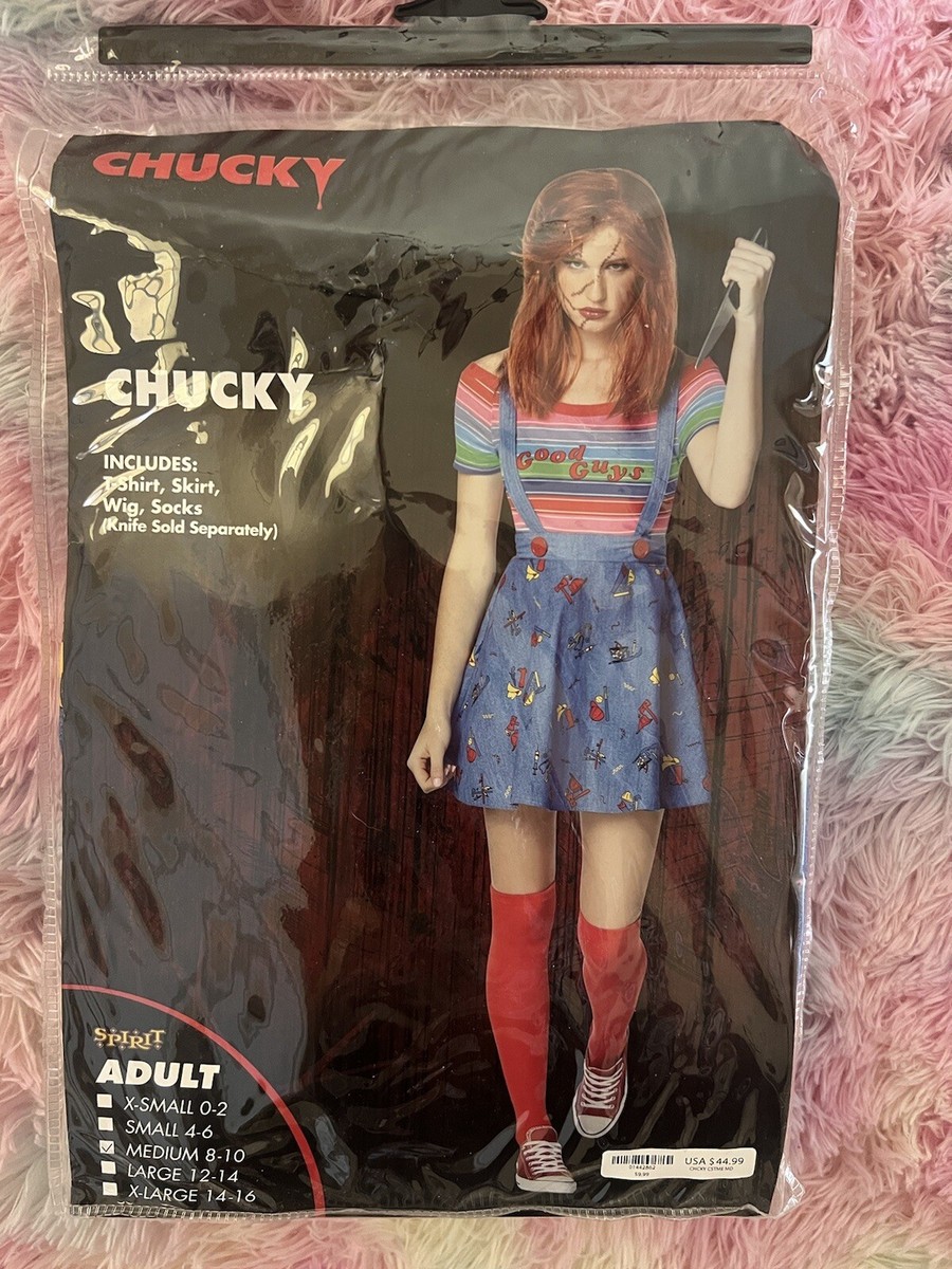 Chucky Costume Women Size Medium/cosplay Size Medium/halloween Costume Size